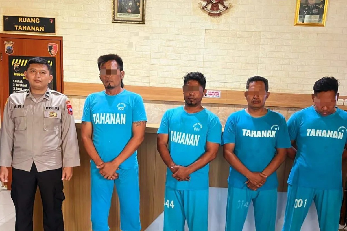 Oknum Anggota Ormas GRIB Jaya Ditangkap Polda Jateng, Diduga Rusak Aset KAI
